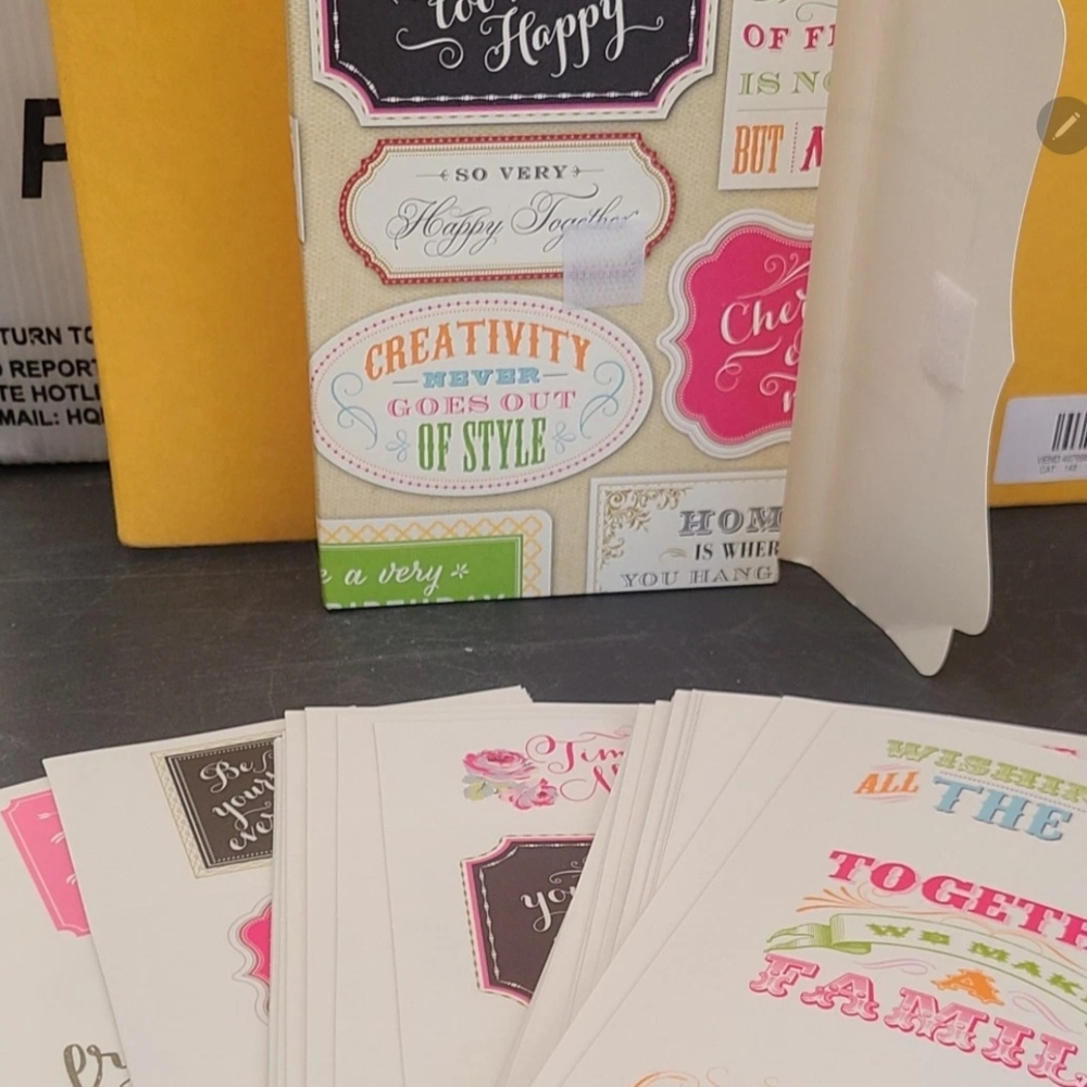 Anna Griffin Well Said 144 Vellum Quote Stickers Scrapbooking Card Making